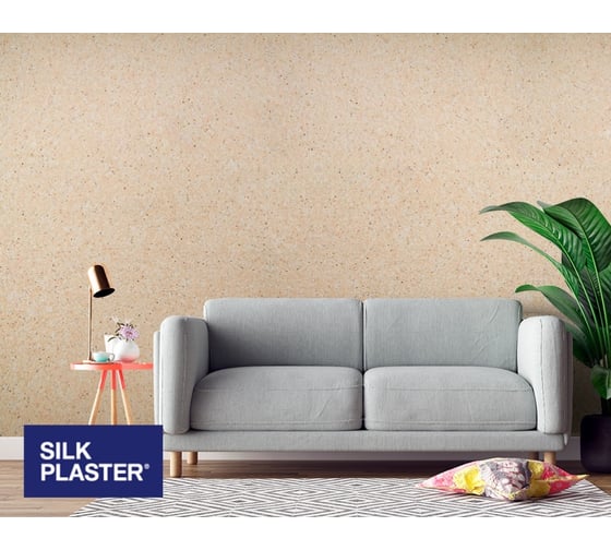 Жидкие обои Absolute Персиковый 833 гр Silkplaster A303