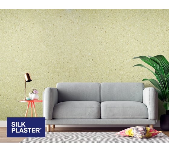 Жидкие обои Absolute Фисташковый 833 гр Silkplaster A305