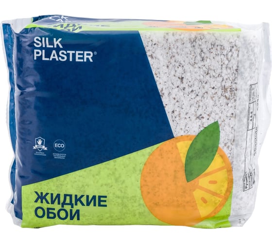 Жидкие обои Absolute Серебристо-белый 1.053 кг Silkplaster A230
