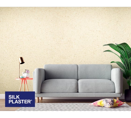 Жидкие обои Absolute Молочный 868 гр Silkplaster A152