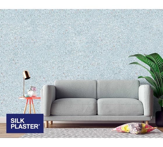 Жидкие обои Absolute Морская волна 1.075 кг Silkplaster A242