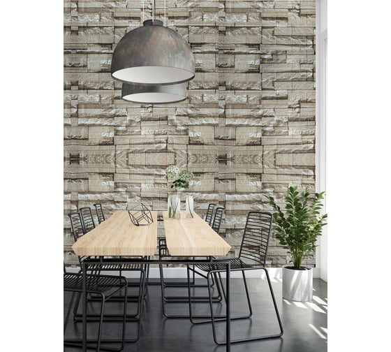 Стеновые панели ПВХ HOUSEHOLD 70x77 упак. 10 0700