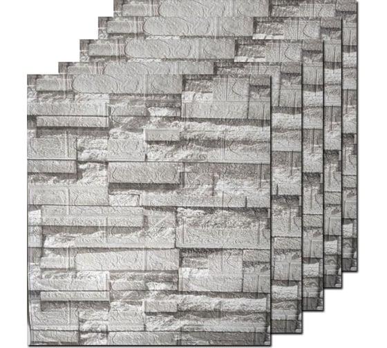 Стеновые панели ПВХ HOUSEHOLD 70x77 упак. 10 0017