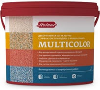Штукатурка декоративная Multicolor M 25 кг Holzer 2410