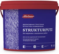 Штукатурка декоративная Strukturputz K 25 (25 кг; зерно 2.5 мм) Holzer 1949
