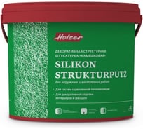 Штукатурка декоративная Silikon Strukturputz K 25 (25 кг; зерно 2.5 мм) Holzer 2304