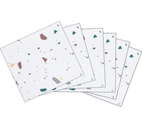 Плитка самоклеящаяся HOUSEHOLD 30x30 упак. 28 WB-6003-8_28