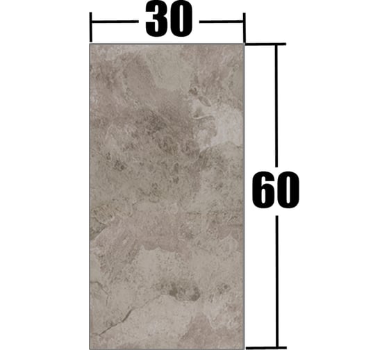 Плитка самоклеящаяся HOUSEHOLD 30x60 упак. 18 WB-560-1_18 1