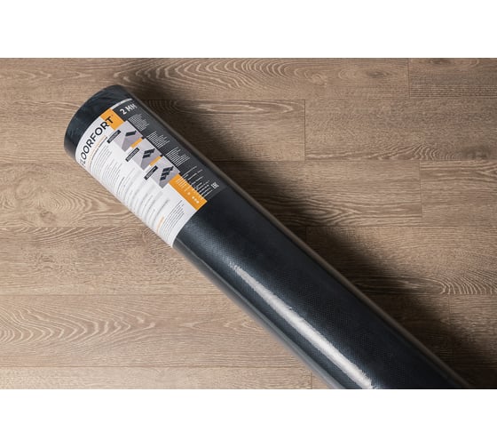 Подложка Floorfort HEVA HD 2 мм, 1 рулон - 12 кв.м. НФ-00000210
