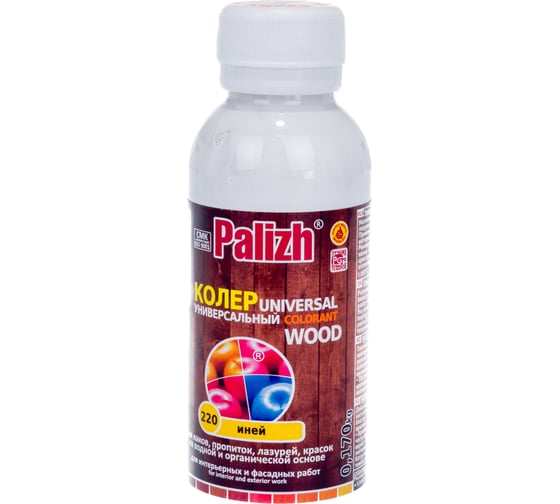 Универсальная колеровочная паста Palizh №220 WOOD 0,1л иней 11598397