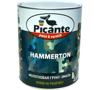 Молотковая эмаль Picante HAMMERTON 5040 зеленый гранит 2,5кг 10420-5040.GL