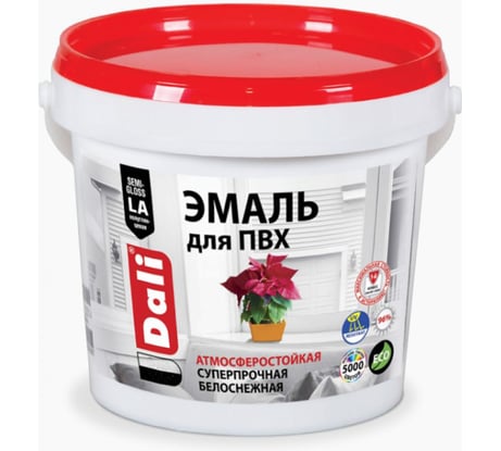 Эмаль по ПВХ DALI База А 10 кг 1 52263