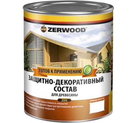 Защитно-декоративный состав Zerwood ZDS палисандр 0,85л 00038865