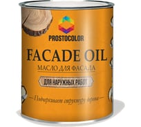 Масло ПРОСТОКОЛОР Prostocolor для фасада тик, 0,75 л, 101269