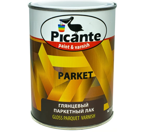Паркетный лак Picante Parket глянцевый 0,75кг 41010.BB