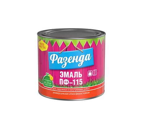 Эмаль Ленинградские краски Фазенда ПФ-115 шоколадная 2,7 кг 53842
