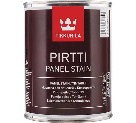 Морилка водоразбавляемая на акрилатной основе TIKKURILA PIRTTI PANEL STAIN 9 22693