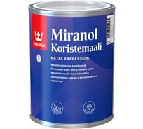 Декоративная краска TIKKURILA Miranol серебро 1 л 40497