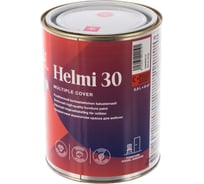 Краска для мебели TIKKURILA Helmi 30 база с п/матов. 0,9 л 49039