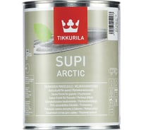 Перламутровый защитный состав для саун TIKKURILA Supi Arctic 0,9 л 27426