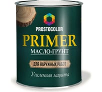 Масло-грунт для наружных работ ПРОСТОКОЛОР PRIMER 0,75 л 95777