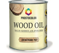 Масло ПРОСТОКОЛОР Prostocolor льняное для древесины WOOD OIL, 2,2 л, 101316