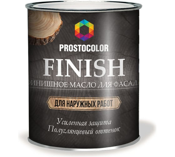 Финишное масло ПРОСТОКОЛОР FINISH +3 года 5 л 95760 1