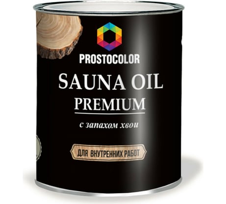 Масло для бань и саун с запахом хвои ПРОСТОКОЛОР SAUNA OIL 0,75 л 95715