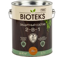 Биоантисептик Текс классик универсал клен 2,7 л. защ. состав 2 в 1 48651