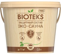 Защитный состав Текс Эко-Сауна BIOTEKS AD полуматовый 0,9л 700010650 16256734