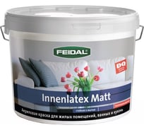 Акриловая краска Feidal Innenlatex Matt БАЗА 1 10,0 л МОРОЗОСТОЙКАЯ 20031