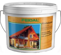 Лак Feidal Holzlasur бесцветный 10 л 20202
