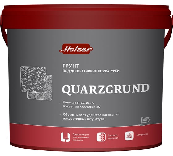 Грунт Holzer Quarzgrund 16 кг 1864 1