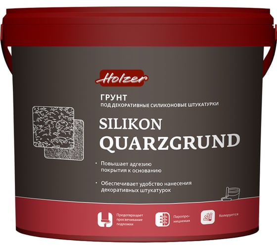 Грунт Holzer Silikon Quarzgrund 16 кг 3776