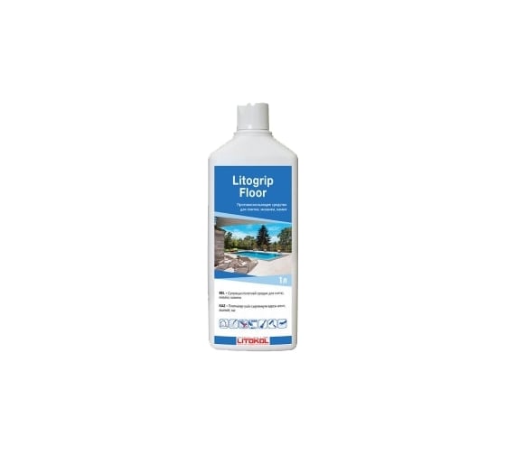 Противоскользящая обработка пола LITOKOL LITOGRIP FLOOR 1 L 479800002