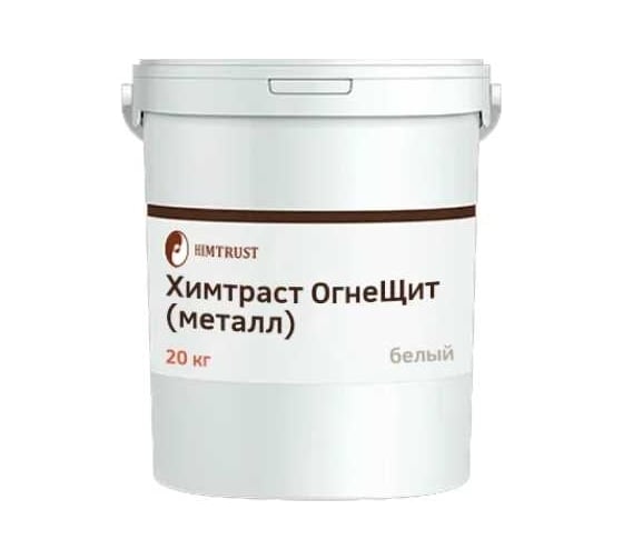 ОгнеЩит Химтраст металл, белый, RAL 9003, ведро 20 кг 6313