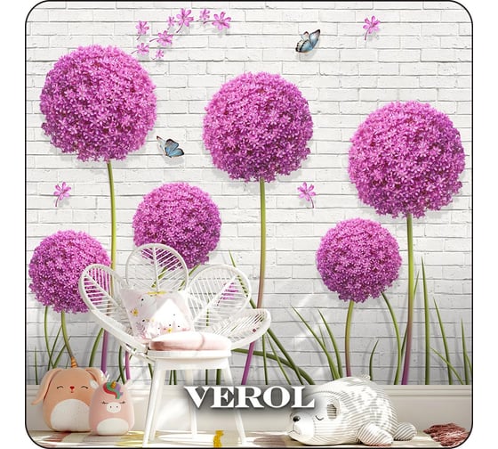 3D "Одуванчики" 300x283 см, 8.49 м2 145-ФФО-05798