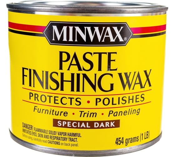Воск для дерева Minwax MW PASTE WAX специальный темный 453 гр 78600 1