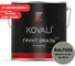 Грунт-эмаль 3 в 1 KOVALI полуглянец Цементно-серая RAL 7033 (2,4кг) kov3.2.5.C.7033.2.4pg 1