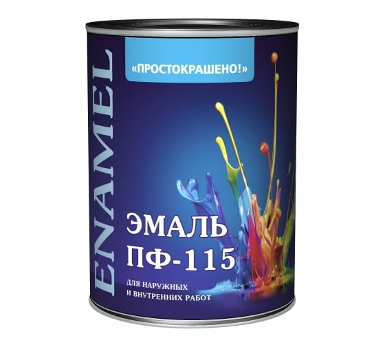 Эмаль Простокрашено! ПФ-115 синяя 1.8 к 85178 1