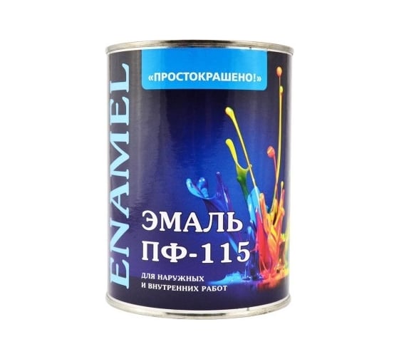 Эмаль Простокрашено! ПФ-115 оранжевая 1.8 к 85182