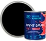 Грунт-эмаль по ржавчине ПРОСТОКРАШЕНО 3в1 чёрная 0.8 к 81334