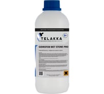Пропитка с эффектом мокрого камня GIDROFOB WET STONE PRO 1л Telakka 4673763647315