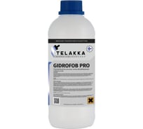 Гидрофобизатор для всех типов абсорбирующих поверхностей Telakka GIDROFOB PRO 1л 4673763647261