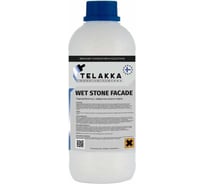 Пропитка с эффектом мокрого камня Telakka GIDROFOB WET STONE FACADE 1л 4673763647308