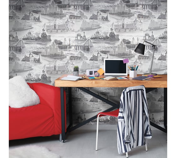Обои Style Decor Визит виниловые на флизилине гор. тисн 1051-21 (10-1051)