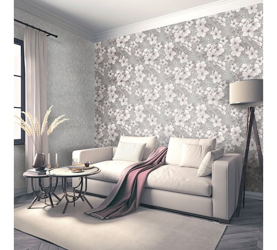 Обои Style Decor Яблоневый цвет вспененный винил на флизилине 117418