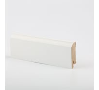 Плинтус напольный Ликорн МДФ W 28-60 Белый 60x16x2050 мм P.1.3.28.1.60.16.D