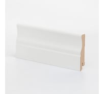 Плинтус напольный Ликорн МДФ К-14 Белый 82x16x2050 мм P.1.1.14.1.82.16.L