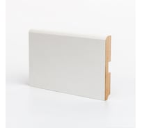 Плинтус напольный Ликорн МДФ W 02-120 Белый 120x16x2050 мм P.1.3.02.1.120.16.D
